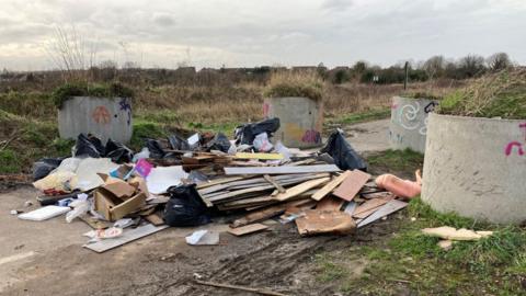Fly-tipping in Norwich