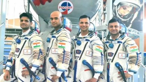 The four astronaut-designates