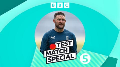 TMS podcast with image of England coach Brendon McCullum