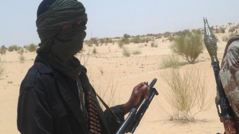 Islamists militants in Mali - archive shot