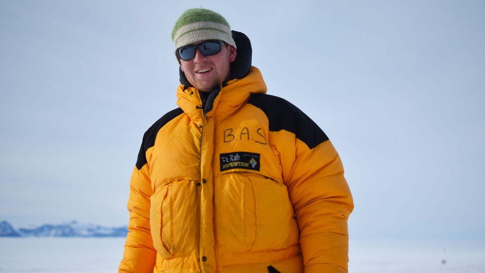 Marlon Clark while in Antarctica (Credit: Marlon Clark)