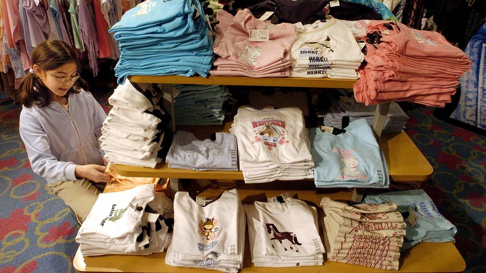 Limited Too was among the 2000s stores that specifically provided an environment for young shoppers (Credit: Getty Images)